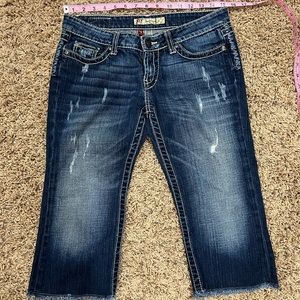 BKE Womens Madison Stretch Capri Size 27